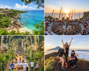 itineraire de 7 jours a bali avec ubud volcan batur temple et plages